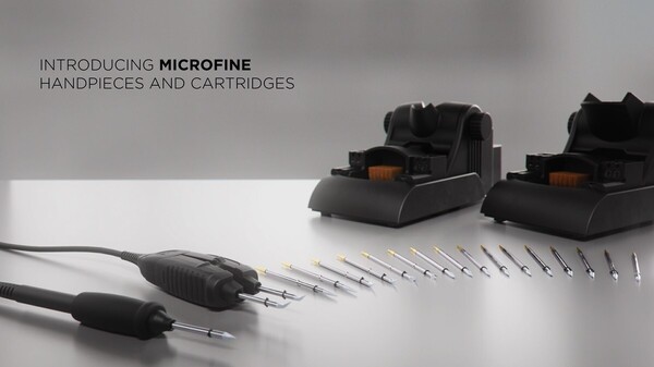 NEW Metcal MicroFine Soldering Handpieces & Cartridges